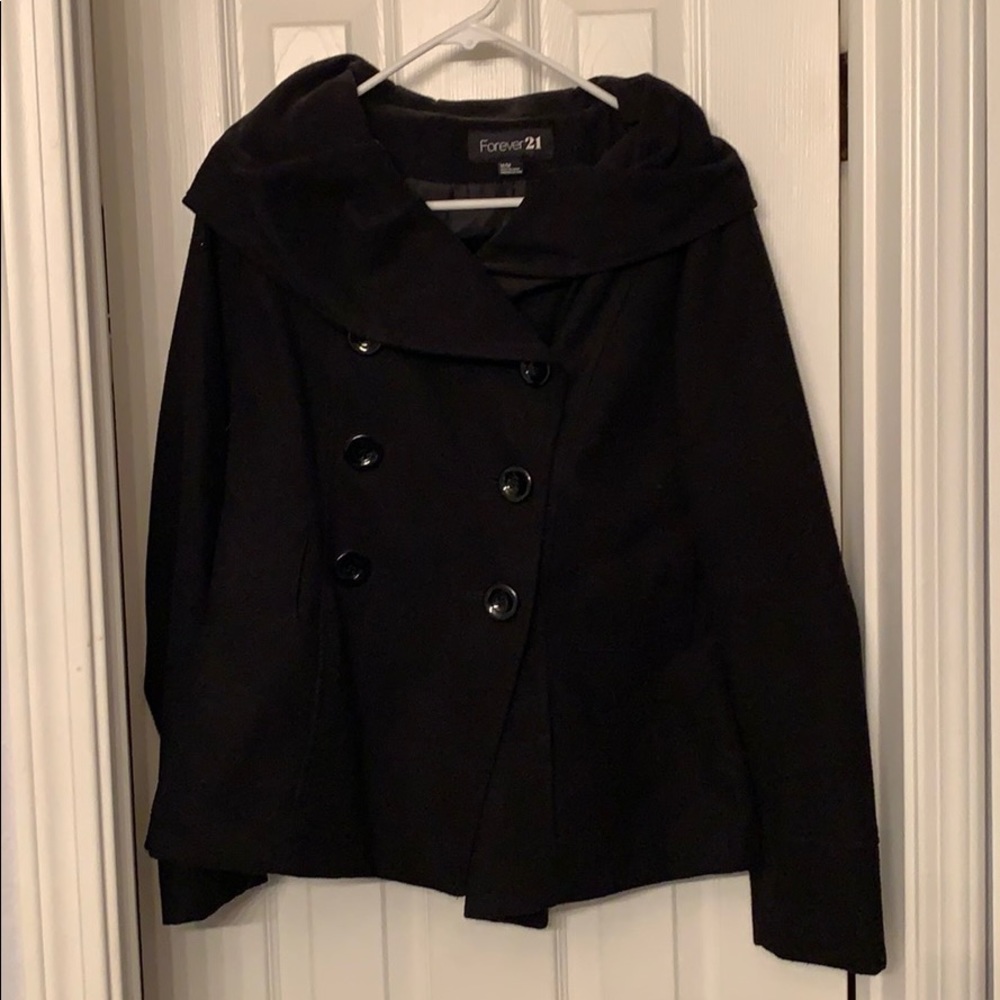 Black Pea Coat